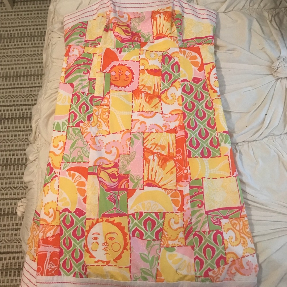 Lily Pulitzer strapless dress